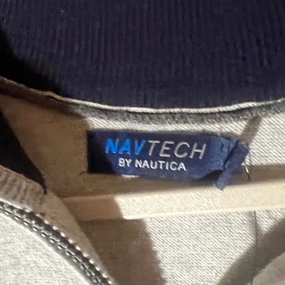 Nautica Gray Crewneck Sweater - Picture 8 of 9